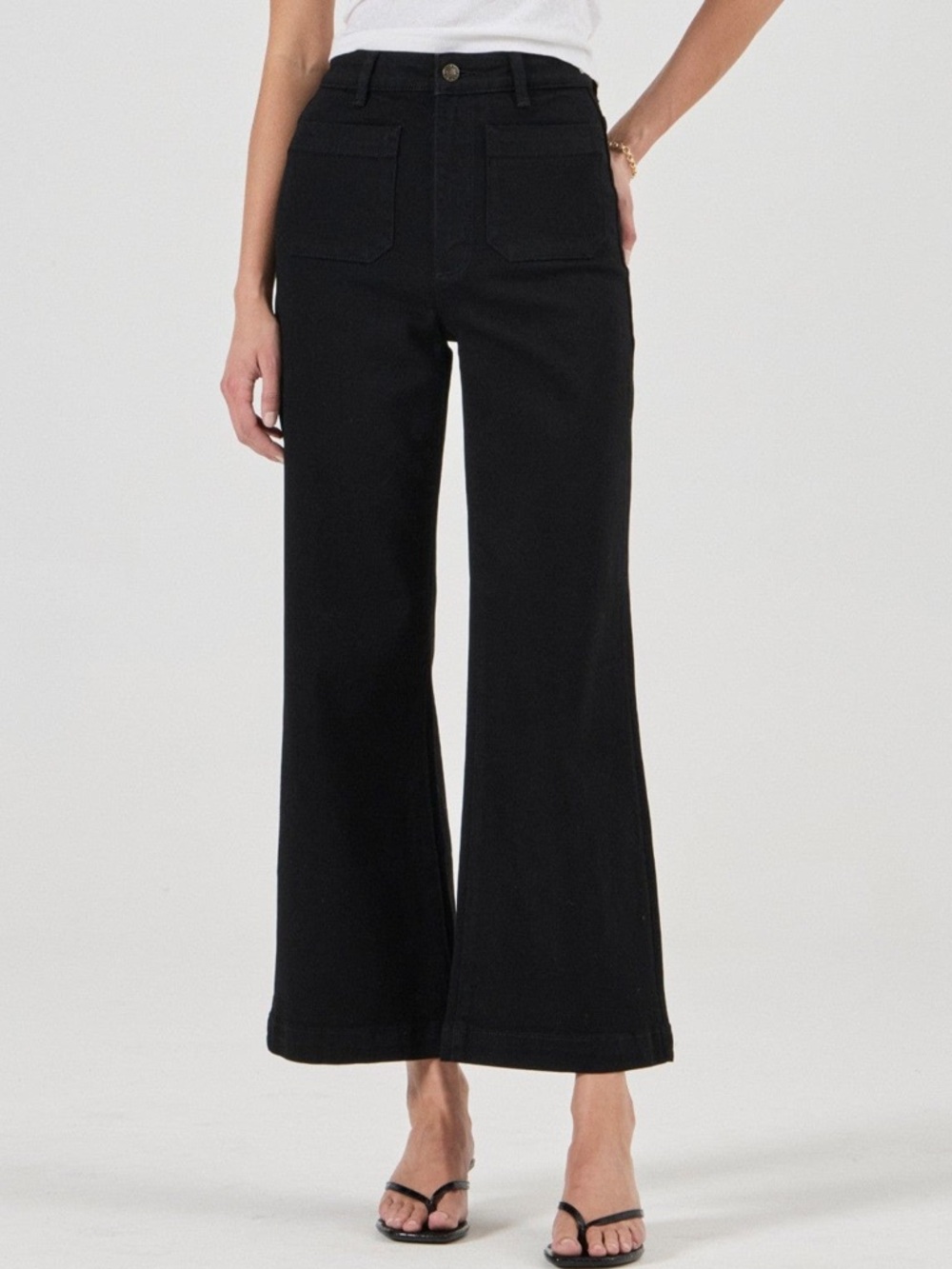 Rollas sailor long jean in black denim